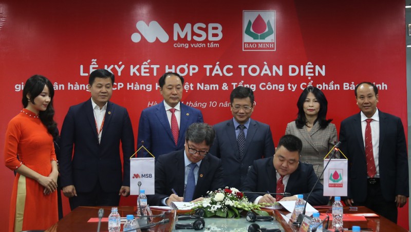 MSB ký kết hợp tác toàn diện với Bảo Minh