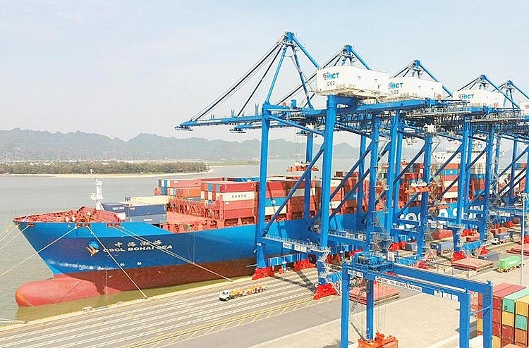 Cảng container quốc tế Tân Cảng - Hải Phòng đón Teu thứ 500.000