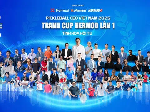 Chính thức khởi động: Bốc thăm phân bảng giải đấu Pickleball CEO Việt Nam 2025 - Sự kiện "Tinh hoa hội tụ" thu hút trên 150 nghệ sĩ, doanh nhân