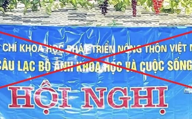 Tạp chí Khoa học Phát triển Nông thôn Việt Nam thông báo không tiếp tục bảo trợ bất kỳ hoạt động nào có liên quan tới CLB Nhiếp ảnh Khoa học và Cuộc sống